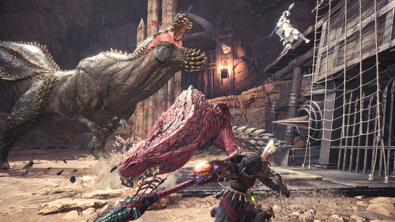 Illustration for article titled Assassin's Creed Snuck Into Monster Hunter: World Last Night
